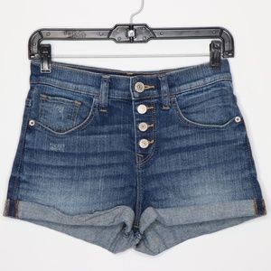 Express Denim Shorts Size 0